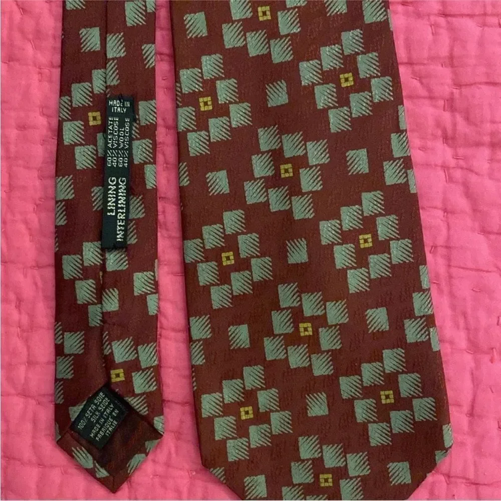 Giorgio Armani Men's Patterned Ties Set (3)